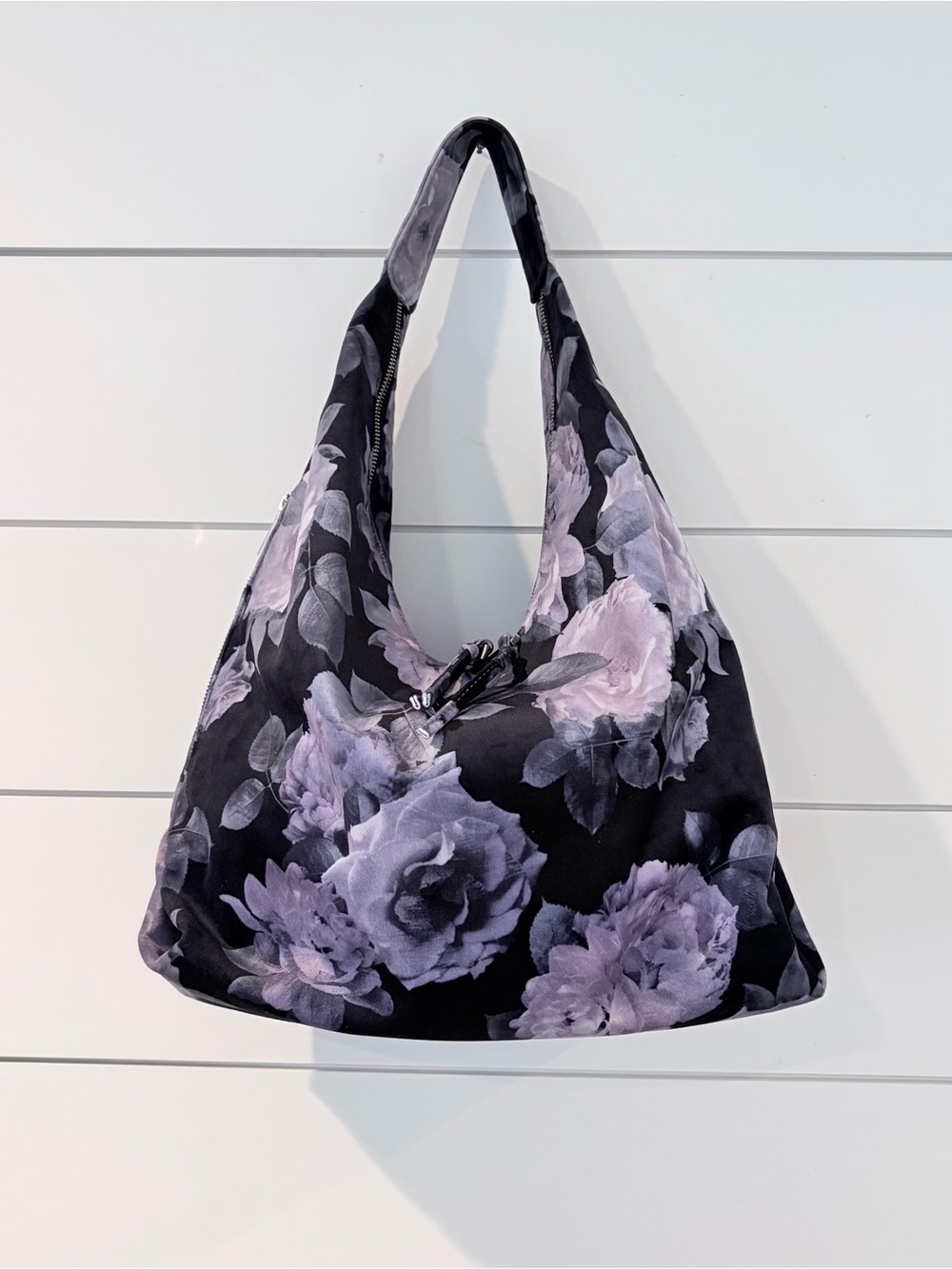 Tabitha Webb Floral Hobo Bag Whimsigoth Dark Academia Balletcore Romatic